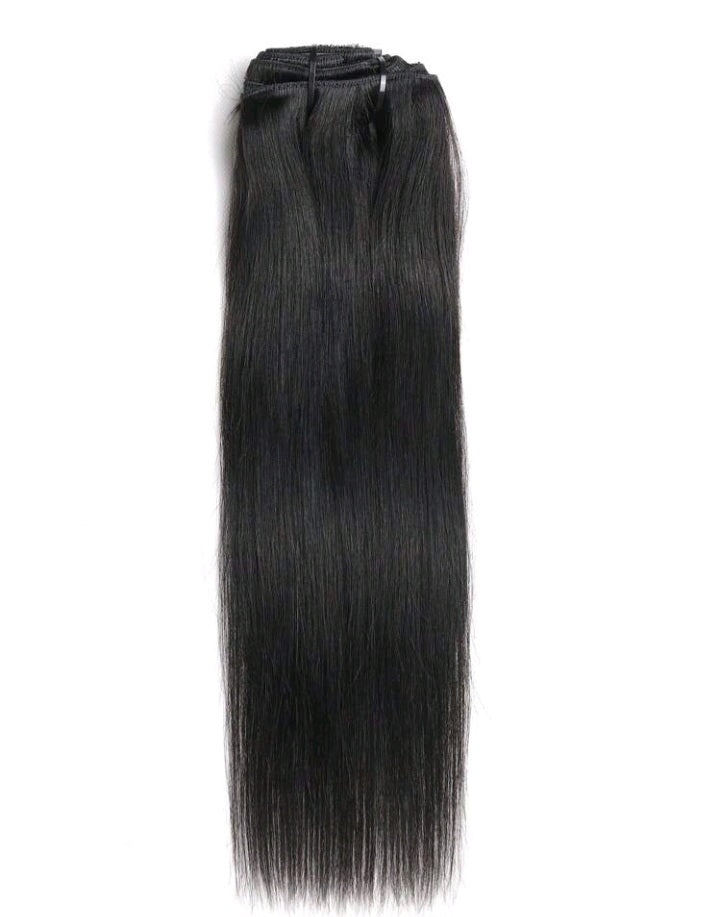 Straight Clip In Hair Extensions
