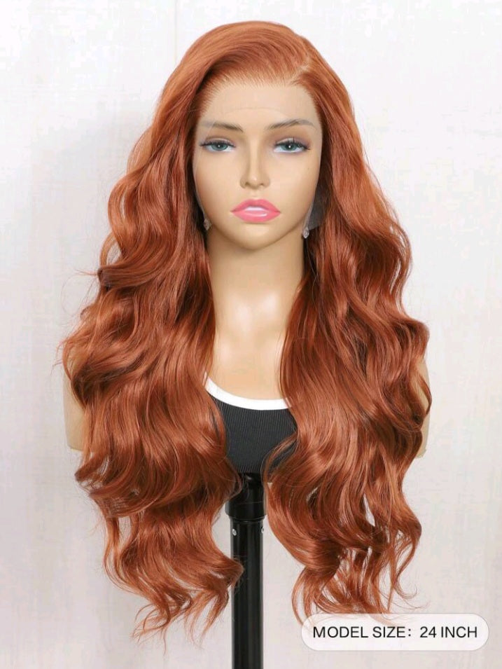 Ginger Body Wavy Lace Front Wig