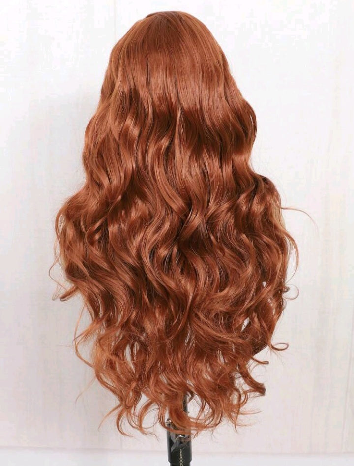 Ginger Body Wavy Lace Front Wig