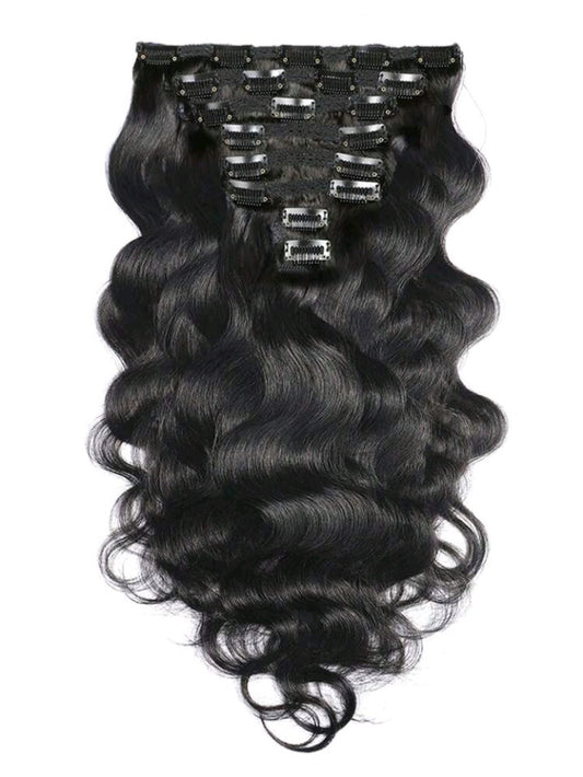 Body Wave Clip In Hair Extensions